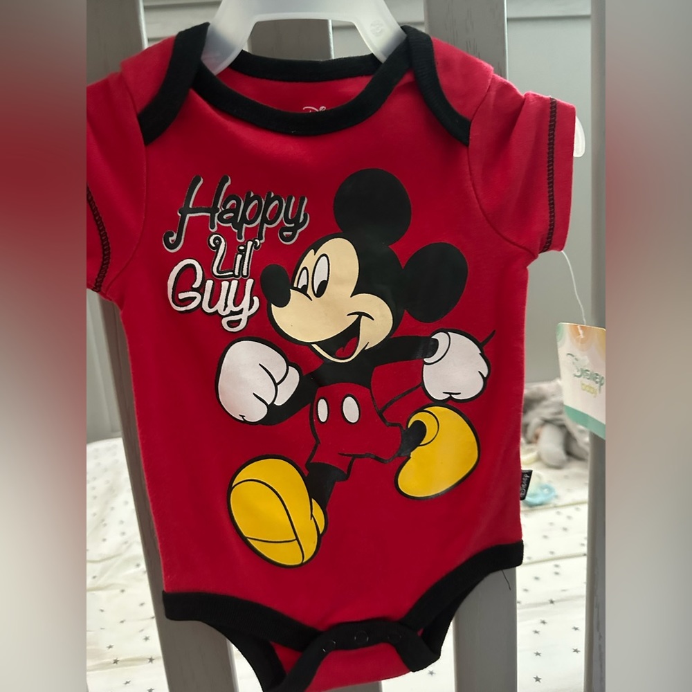 NWT Disney Mickey Baby onesie 0-3